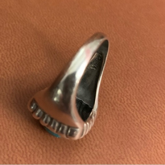 Sterling Turquoise Ring - Picture 5 of 6